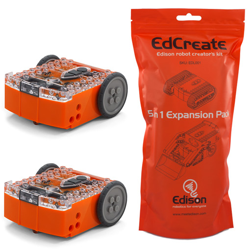 Edison Robots and EdCreate 5in1 Expansion Pack